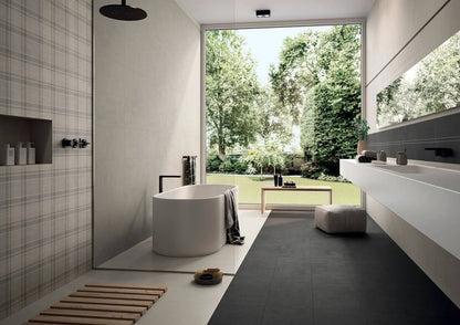 Soul Dw Dark Silk Fabric Look Porcelain Tiles 12x24