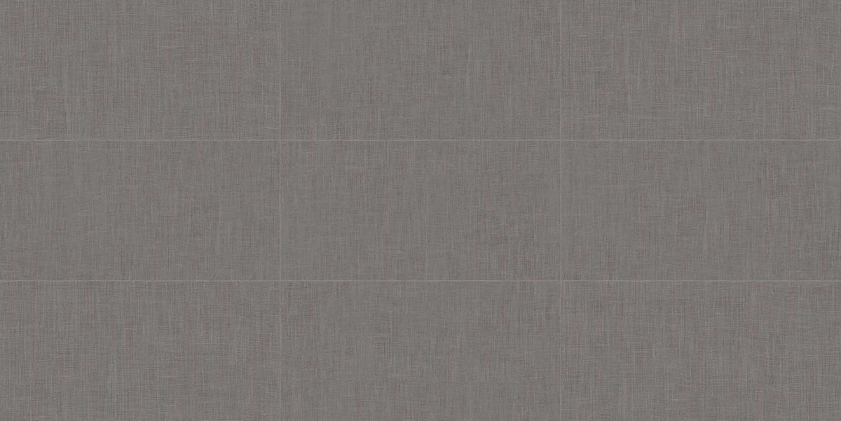 Soul Dw Grey Merino Fabric Look Porcelain Tiles 6x24