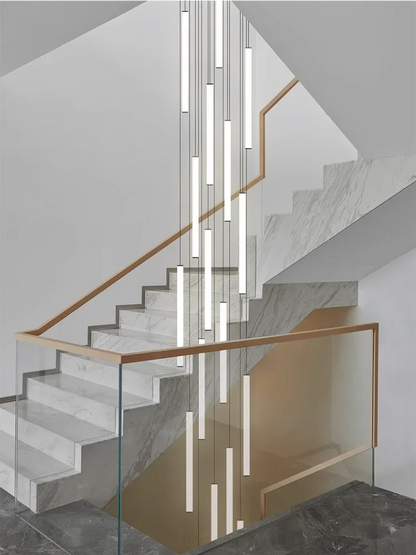 DecorBites™ Spiral LED Ceiling Chandelier for Modern Home