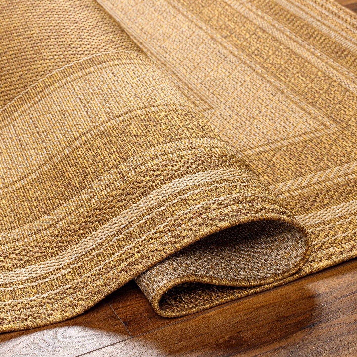 Chael Flatweave Faux Jute Rug