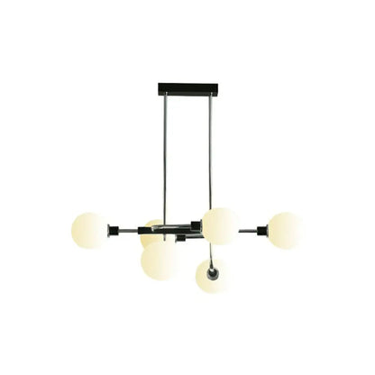 DecorBites™ Sputnik Hanging Island Light - Minimalist Glass Ball Pendant for Dining Room