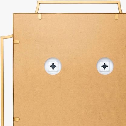 Golasecca Brass Frame Gold Mirror