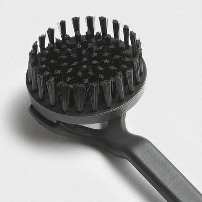 Stainless steel adjustable coffee maker brush kitchen cleaning tool