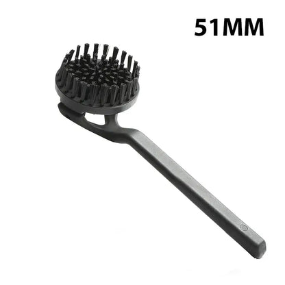 Stainless steel adjustable coffee maker brush kitchen cleaning tool