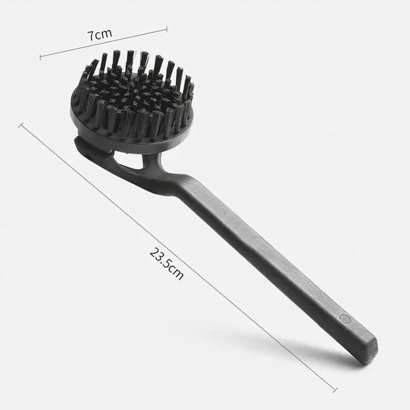 Stainless steel adjustable coffee maker brush kitchen cleaning tool