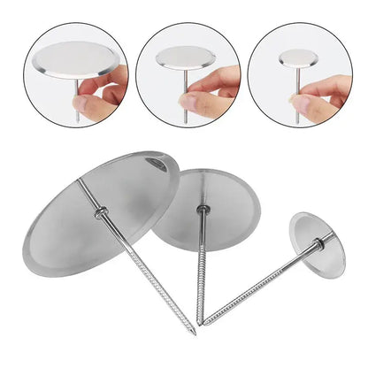 Stainless steel cake piping nail set kitchen pastry decorating tools