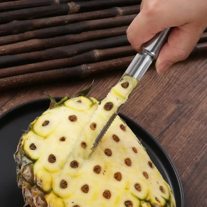 Stainless steel fruit corer and slicer – kitchen tool