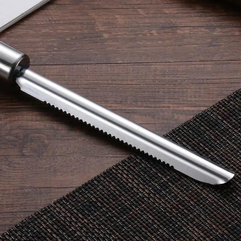 Stainless steel fruit corer and slicer – kitchen tool