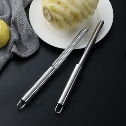 Stainless steel fruit corer and slicer – kitchen tool