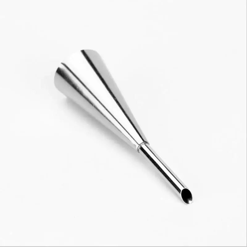 Stainless steel dessert puff cream nozzle set for kitchen baking
