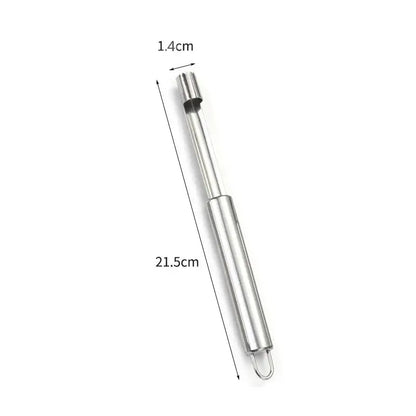 Stainless steel fruit core remover slicer set 3 pack kitchen tool