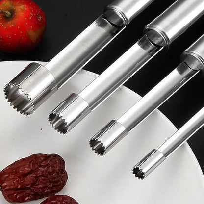 Stainless steel fruit core remover slicer set 3 pack kitchen tool