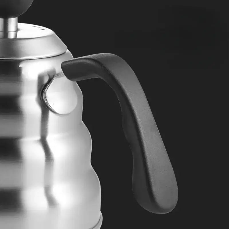 Stainless steel gooseneck coffee kettle kitchen temperature control