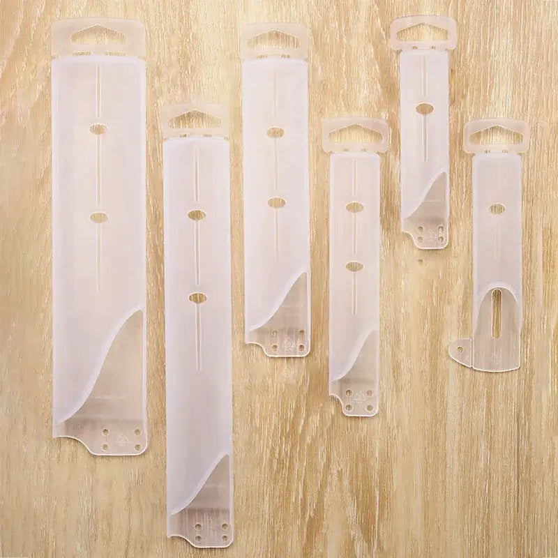 Stainless steel knife scabbard set with clear sheaths – kitchen