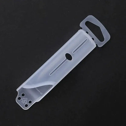Stainless steel knife scabbard set with clear sheaths – kitchen