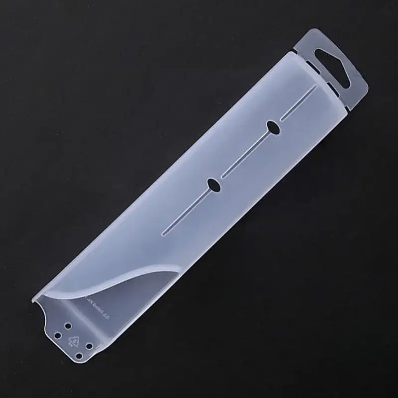 Stainless steel knife scabbard set with clear sheaths – kitchen