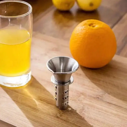 Stainless steel lemon squeezer juicer pourer for kitchen citrus
