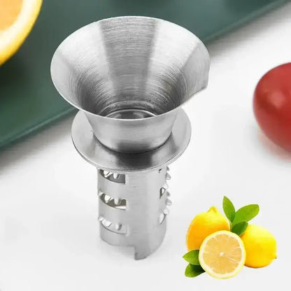 Stainless steel lemon squeezer juicer pourer for kitchen citrus