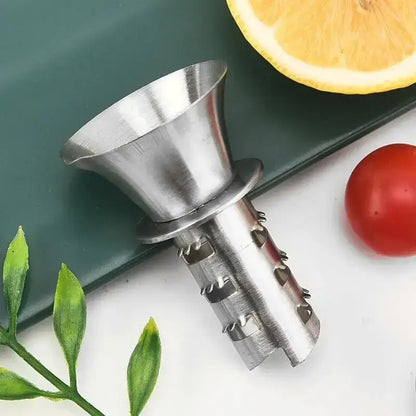Stainless steel lemon squeezer juicer pourer for kitchen citrus