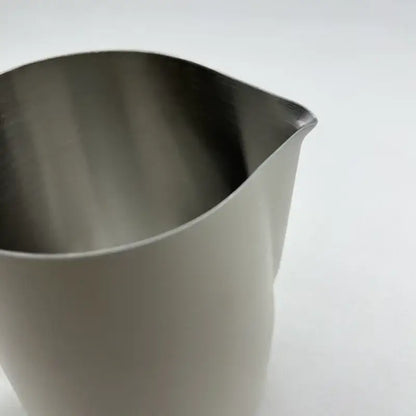 Stainless steel milk frothing jug with measurements kitchen pitcher