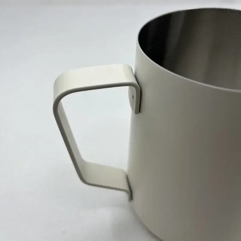 Stainless steel milk frothing jug with measurements kitchen pitcher