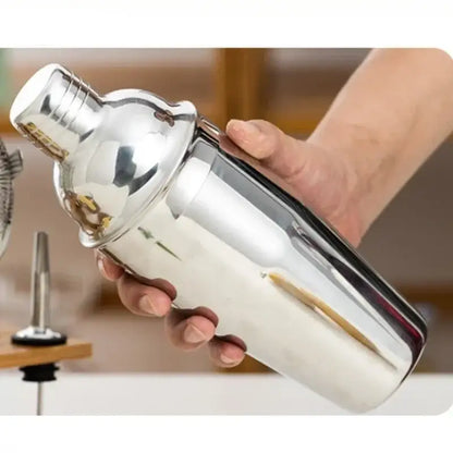 Stainless steel professional bartender kit barman set kitchen tools