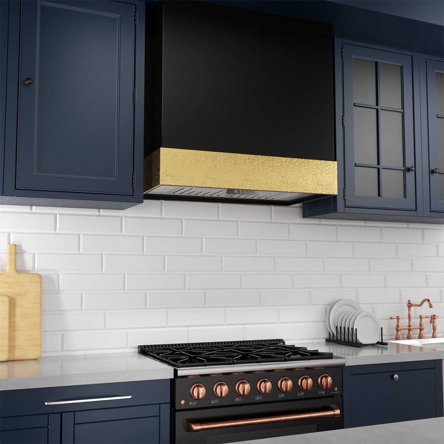 Akicon 30" Stainless Steel Wall Mount Range Hood with 600 CFM Vent Hood