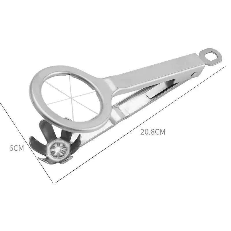 Stainless steel wire egg cutter – kitchen slicing tool