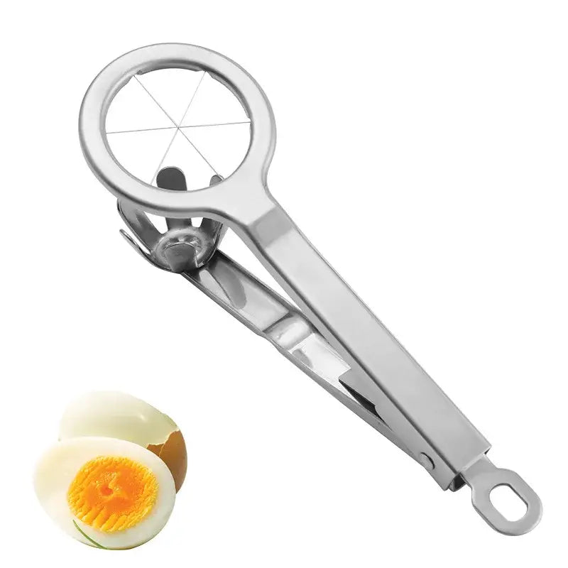 Stainless steel wire egg cutter – kitchen slicing tool