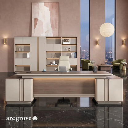 Stanford · Modern Executive L-Shaped Desk