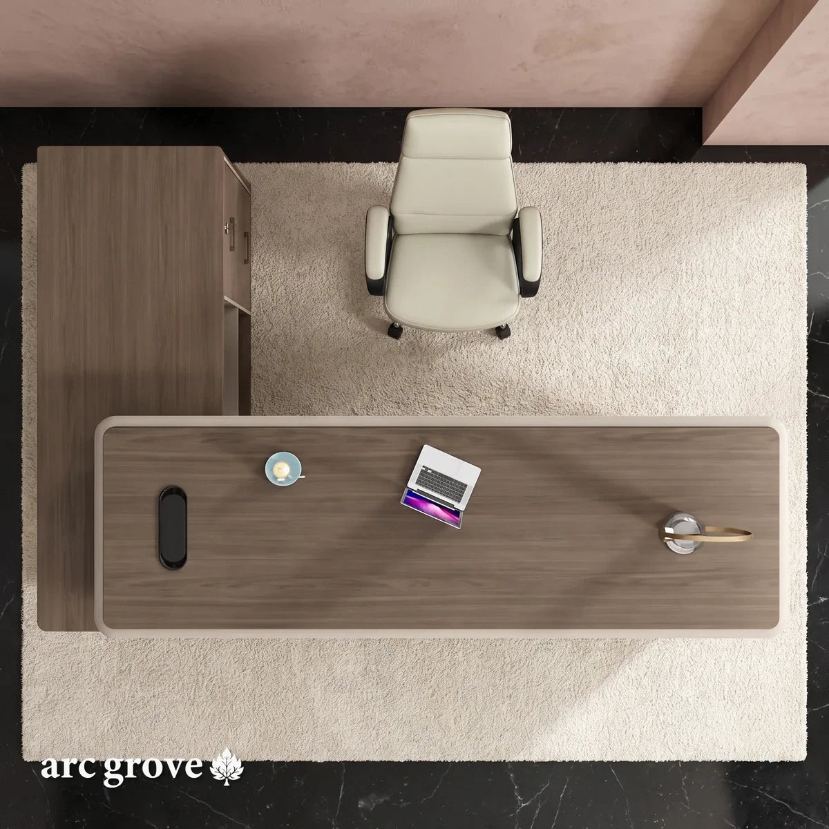 Stanford · Modern Executive L-Shaped Desk