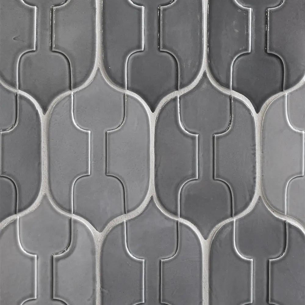 Storm Glazed Antusa Ceramic Accent Tiles 4x6 1/2