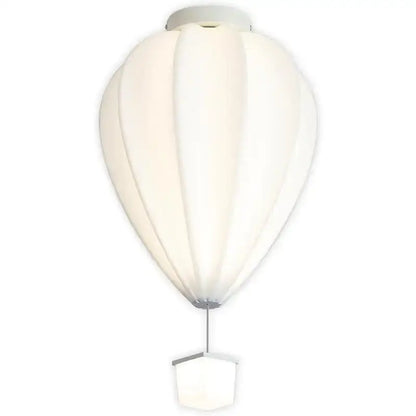Striped fabric hot air balloon lamp kids bedroom ceiling light