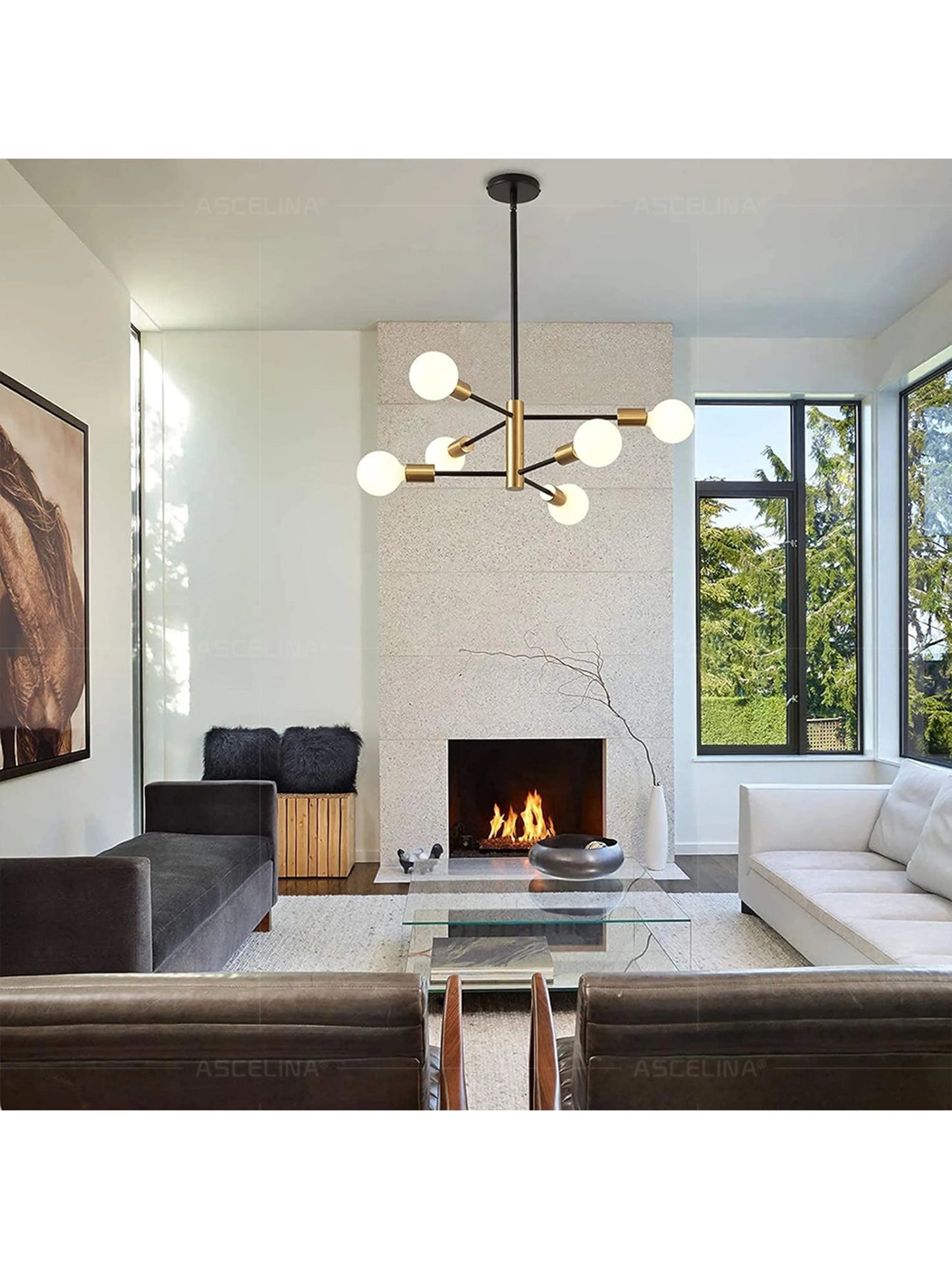 DecorBites™ Stylish Hanging Chandelier for Home Decor