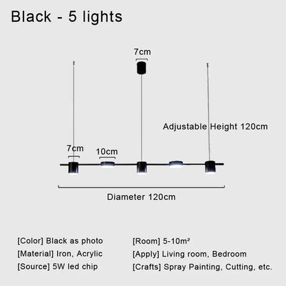 DecorBites™ Stylish Led Chandelier for Home Decor