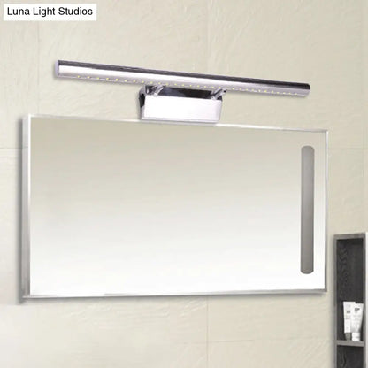 DecorBites™ Stylish LED Stainless Steel Bathroom Vanity Wall Sconce