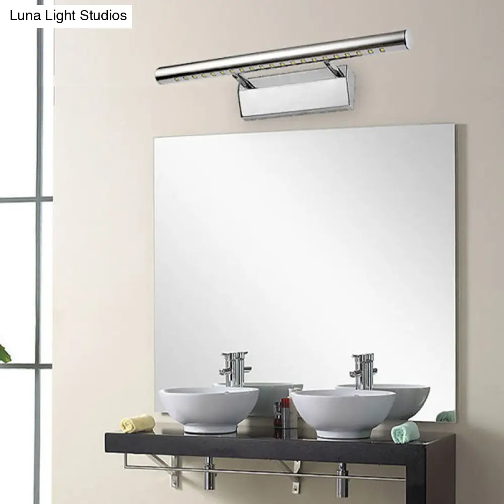 DecorBites™ Stylish LED Stainless Steel Bathroom Vanity Wall Sconce