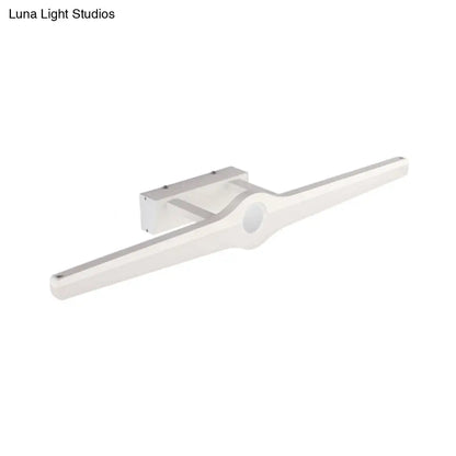 DecorBites™ Stylish LED Wall Mount Light with Aluminum and Acrylic Design - Black/White (16"/29" Dia)