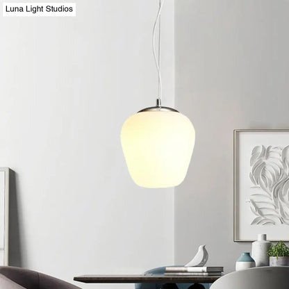 DecorBites™ Stylish Nordic Pendant Light with Opal Glass - Ideal for Office and Kitchen Island