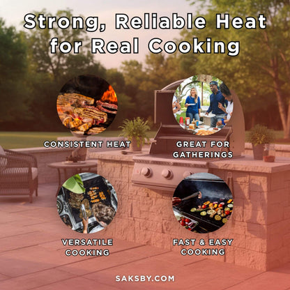 Summerset Sizzler Built-In Propane Gas Grill [SIZ25/32/40] (SAK71502)