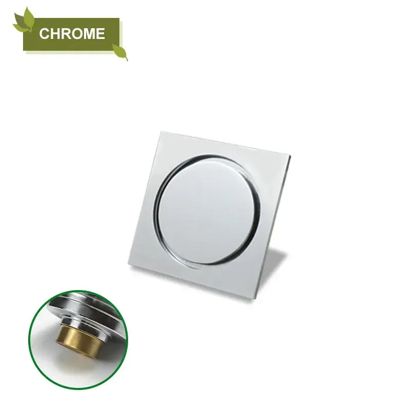 Sunburst brass square shower floor drain kitchen and bathroom