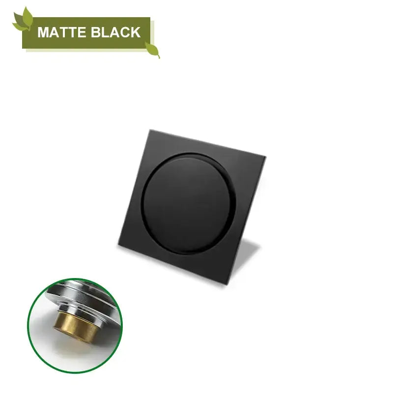 Sunburst brass square shower floor drain kitchen and bathroom