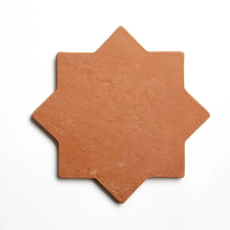 Sunrise Natural Star Terracotta Tiles 8x8