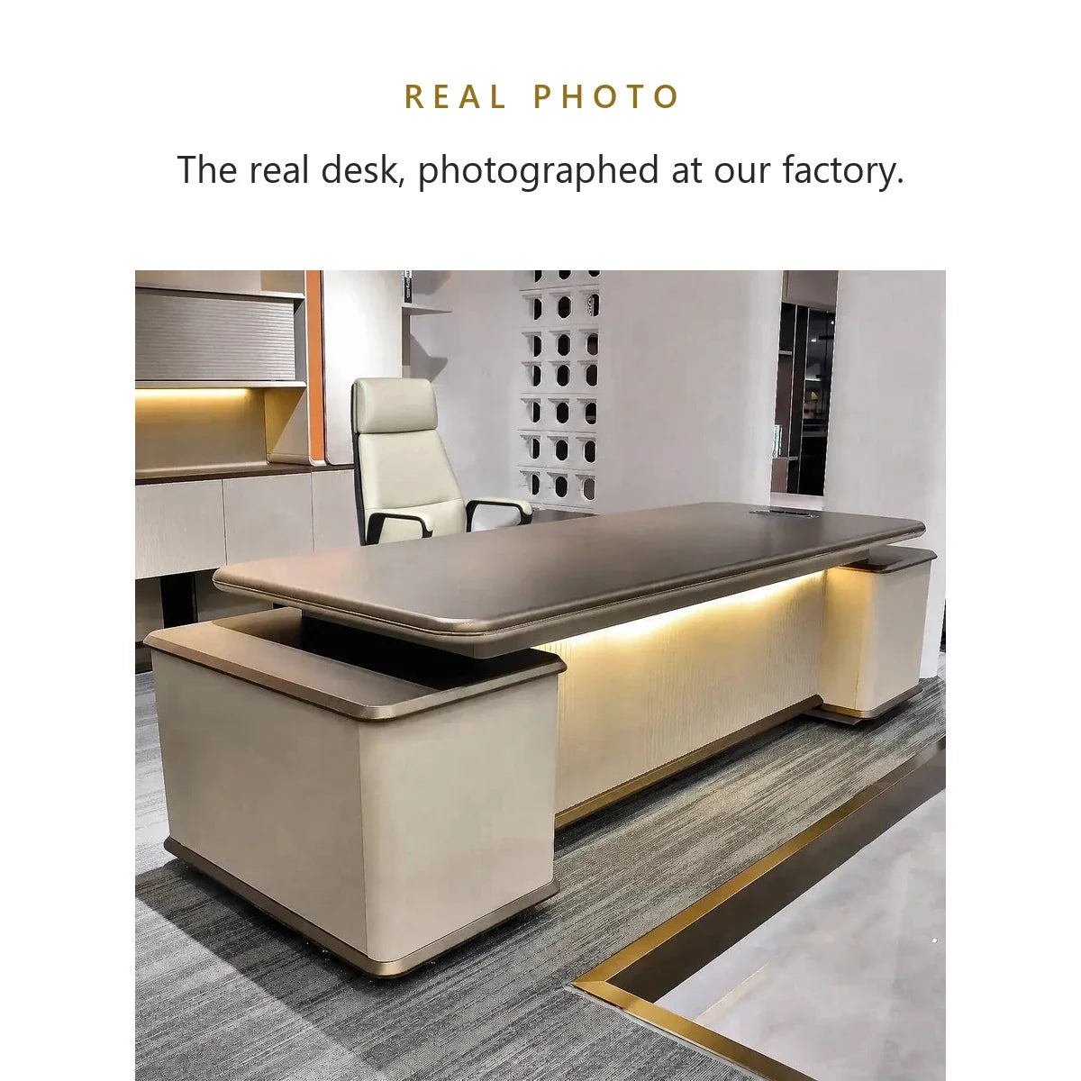 Sussex · Grand L-Shaped Executive Desk