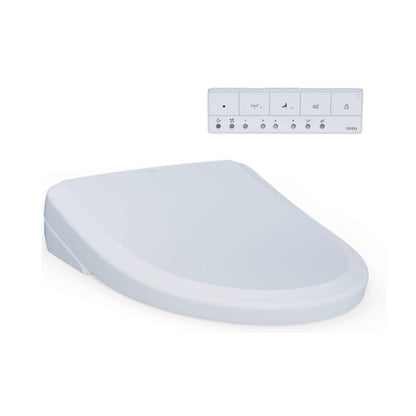 [SW4734AT40#01] TOTO S7A Washlet Elongated Bidet Toilet Seat With EWater And Classic Contemporary Lid (SAK29827)