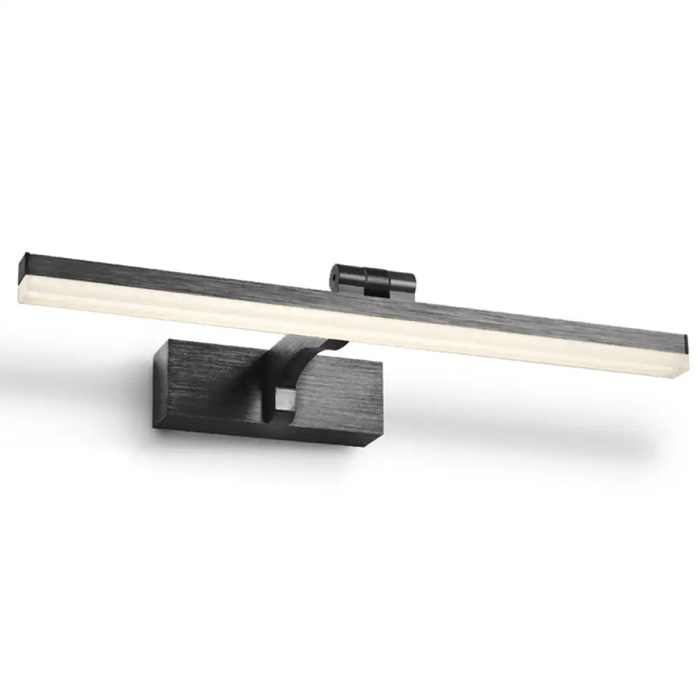 DecorBites™ Swingable Minimalistic LED Vanity Wall Light: Aluminum Linear Fixture