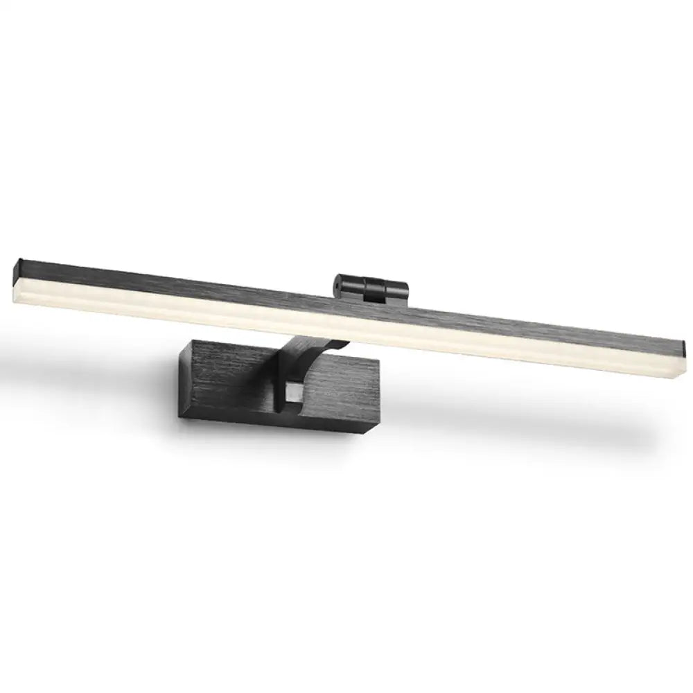 DecorBites™ Swingable Minimalistic LED Vanity Wall Light: Aluminum Linear Fixture