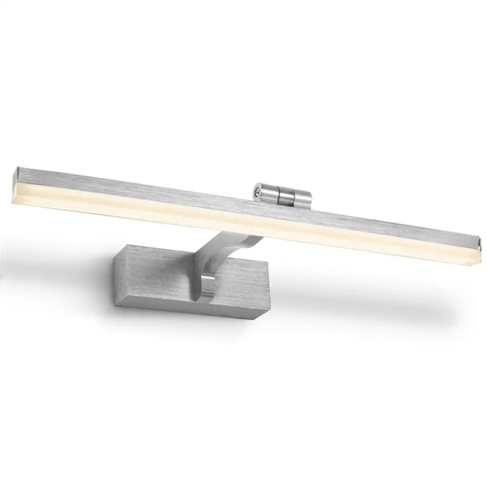 DecorBites™ Swingable Minimalistic LED Vanity Wall Light: Aluminum Linear Fixture