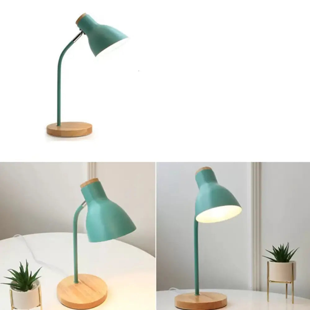 DecorBites™ Swivelable Macaron Metal Night Lamp - Child Room Table Light with Flashlight Design