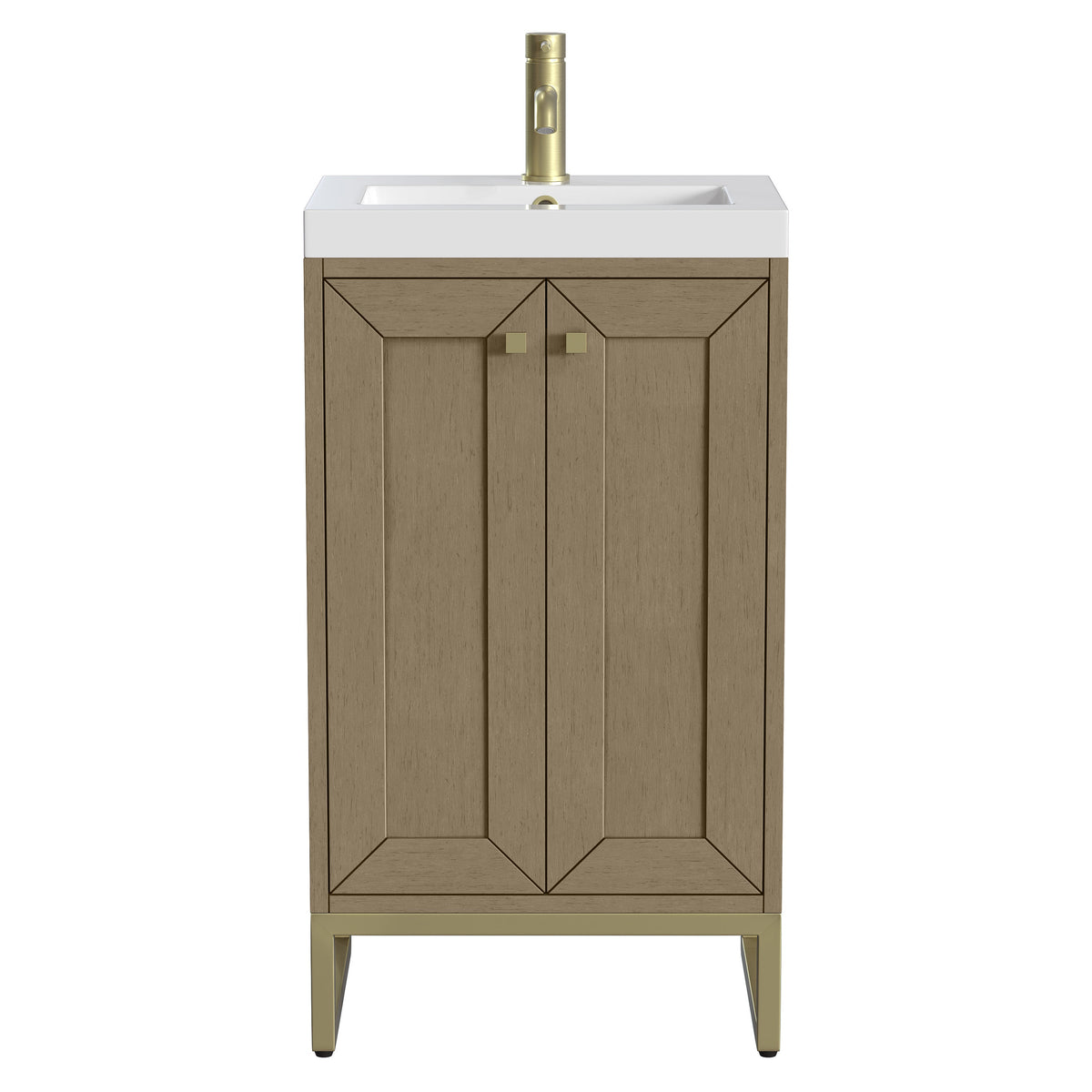 James Martin Chianti 20" Single Bathroom Vanity, Walnut Whisper